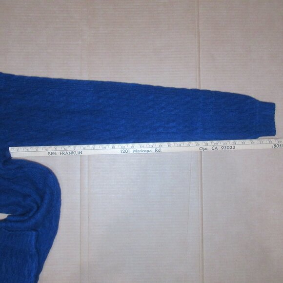 JUSTFAB Navy Cable Knit Leggings | NWT | Size Small - Picture 6 of 11